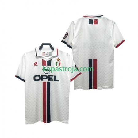 Billiga Fotbollströjor AC Milan Retro Borta tröja 1996 1997 Kortärmad